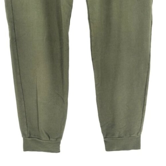 Monrow Men’s Fleece Lined Jogger Sweatpants Size XL NWT in Forest Green - Picture 4 of 5